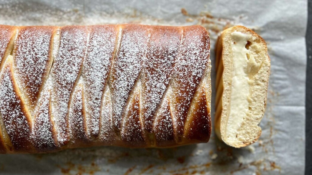 צמת שמרים עם גבינה ושוקולד לבן