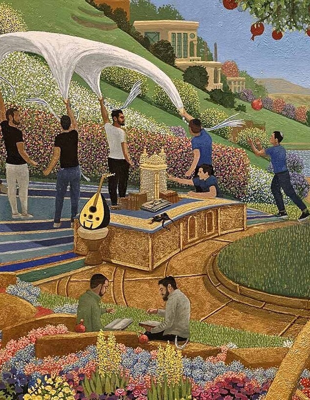בית כנסת היכל אוריאל חתונה (צילום: ניל אוסרוף)