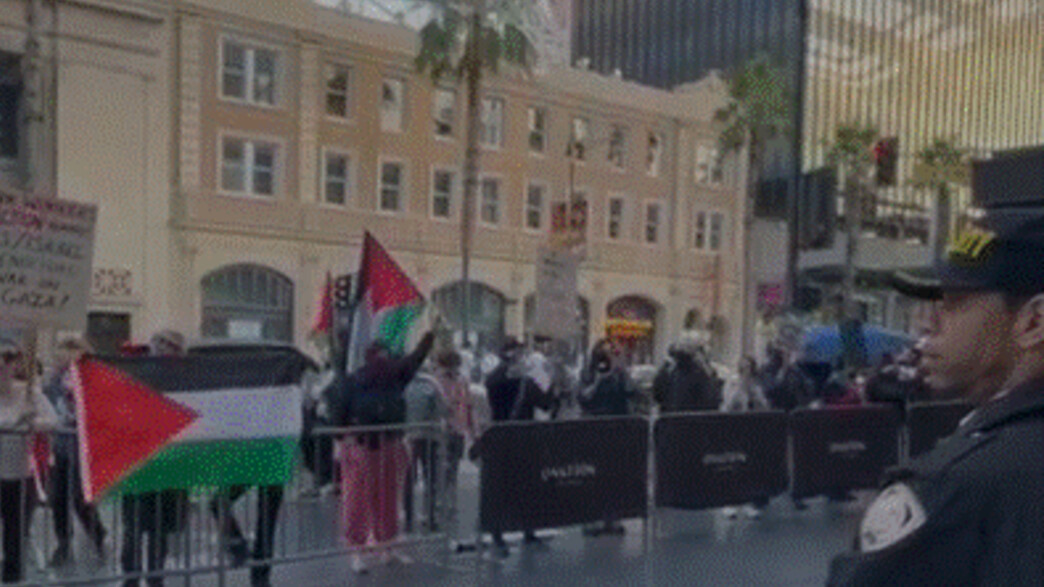 הפגנה בלוס אנג'לס