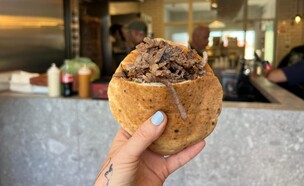 שווארמה אמיל (צילום: לין לוי, mako אוכל)