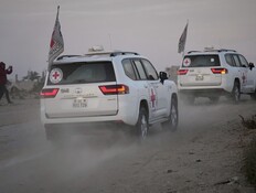 ארונות שני החללים הועברו מהצלב האדום לידי ישראל