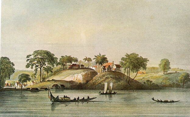 יודנסוואנה סורינאם איור 1830 (צילום: Pierre Jacques Benoit , wikipedia) יודנסוואנה סורינאם איור 1830 (צילום: Pierre Jacques Benoit , wikipedia)