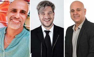 רפאל פלג, עו"ד מתן חודרוב, דודי אלדר (צילום: באדיבות המצולמים)