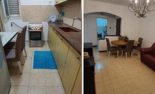 הדירה של דותן ויסמין כהן באר שבע (צילום: יונתן תמיר)