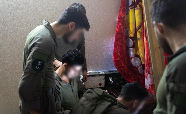 לוחמי יחידת רוכב שמיים בפעילות (צילום: דובר צה"ל)