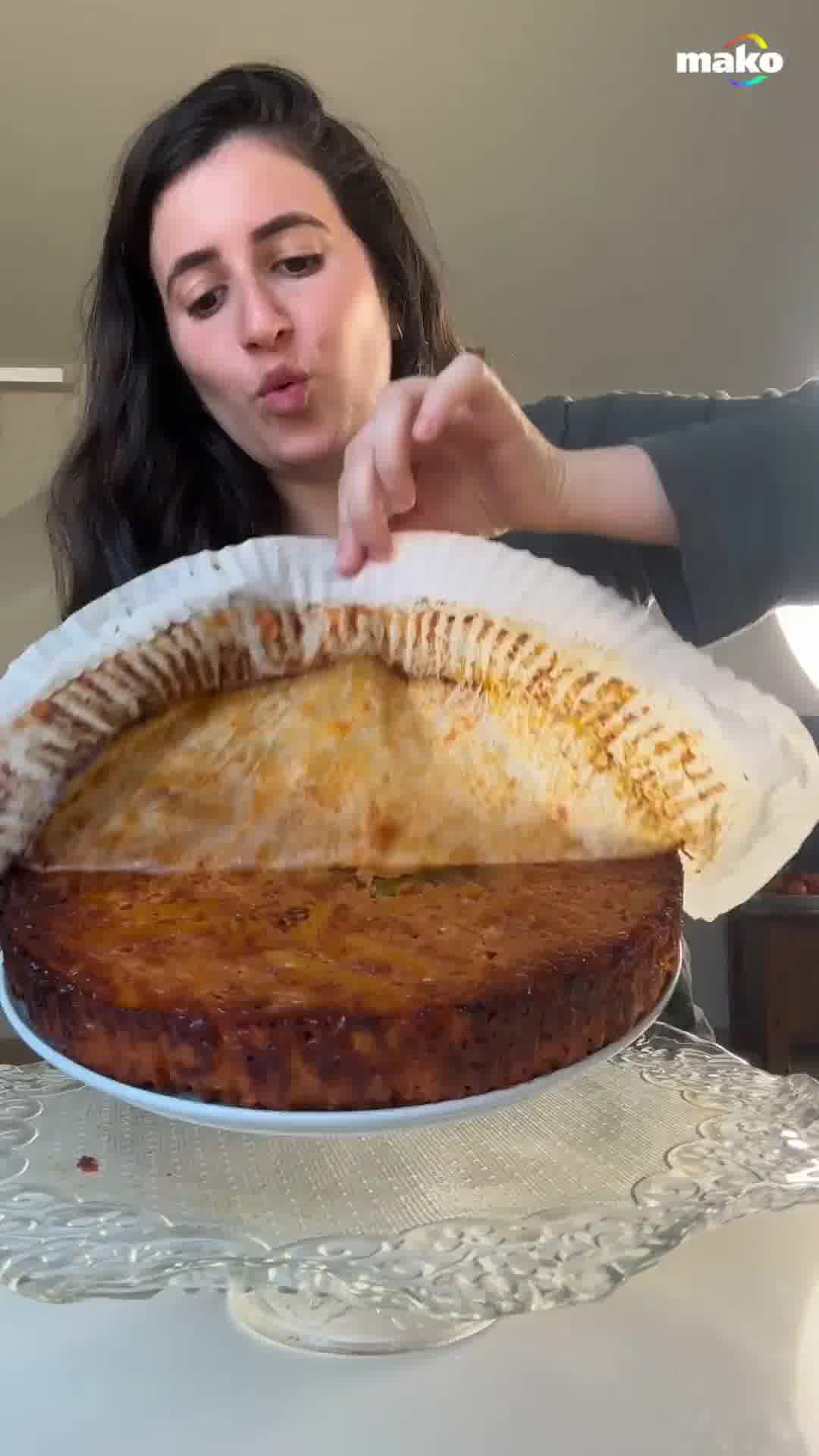פשטידת פסטה הכי קלה בעולם: רוזה הפוכה בתבנית אחת