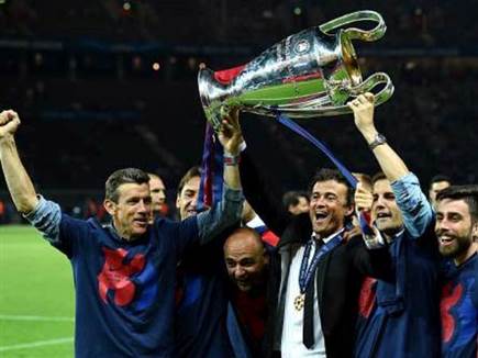 רוצה עוד טרבל, לואיס אנריקה (getty) (צילום: ספורט 5)