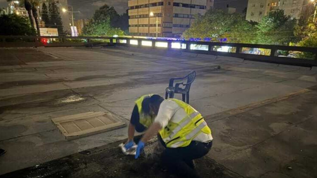 זירת מותו הטרגי של הצעיר בן ה-15 בהרצליה