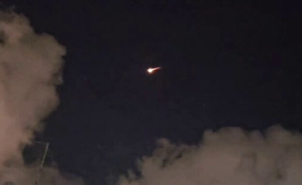יירוט הטיל מתימן  (צילום: לפי סעיף 27 א')