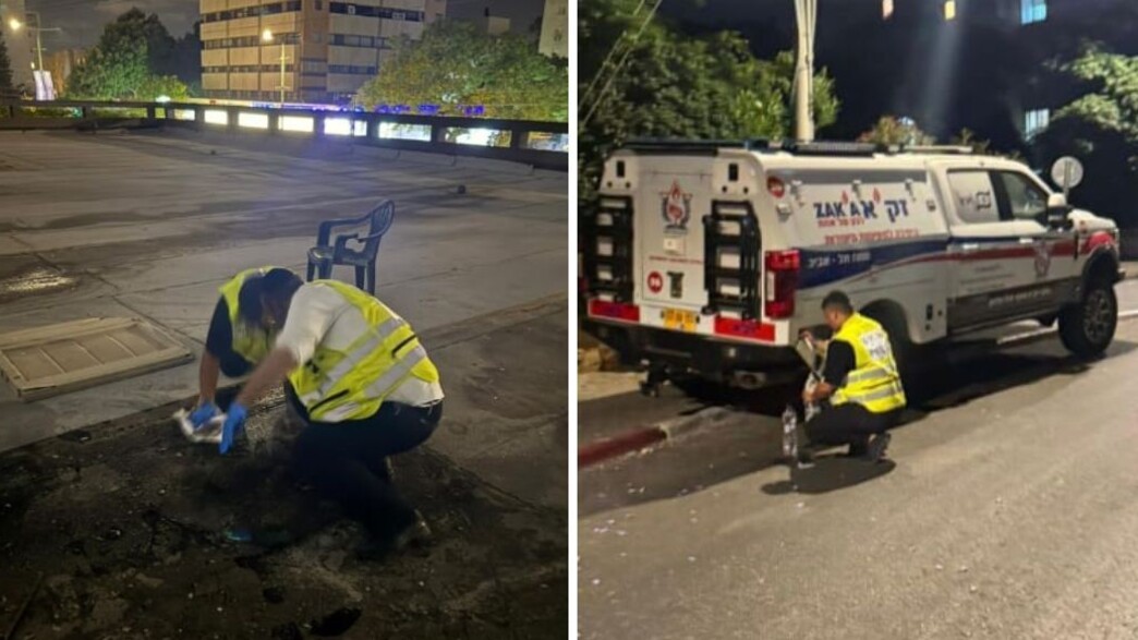 זירת מותו של בן ה-15 בהרצליה זירת מותו של בן ה-15 בהרצליה