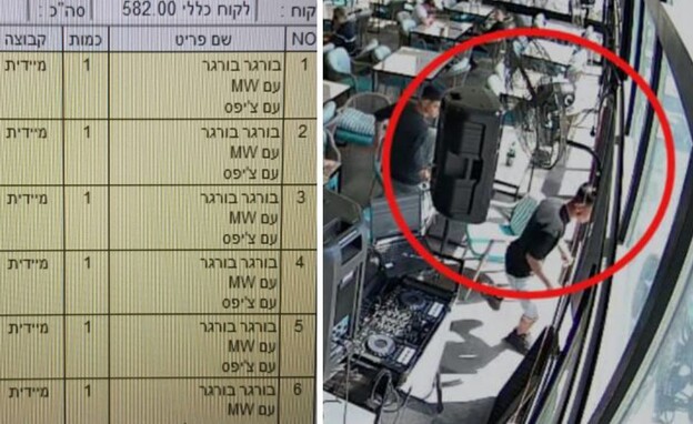 הנערים שברחו מהמסעדה באשדוד, החשבון