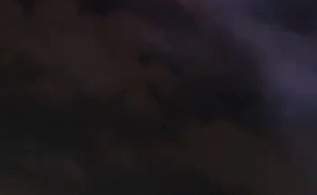 תיעוד ראשון של יירוט הטיל מתימן (וידאו AVI: חדשות)