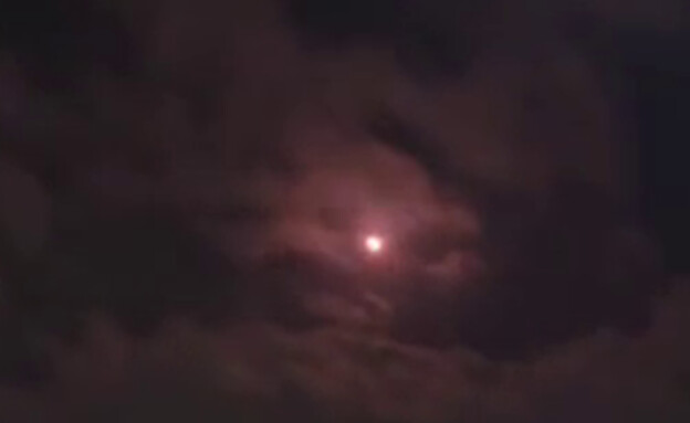 יירוט טיל ששוגר מתימן  (צילום: שימוש לפי סעיף 27 א)