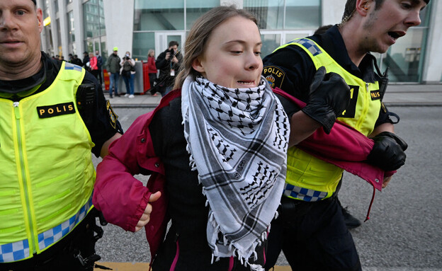 גרטה טונברג (צילום: OHAN NILSSON/TT NEWS AGENCY/AFP via Getty Images))