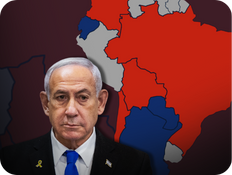 בנימין נתניהו, אמריקה הלטינית (עיבוד: פלאש 90)