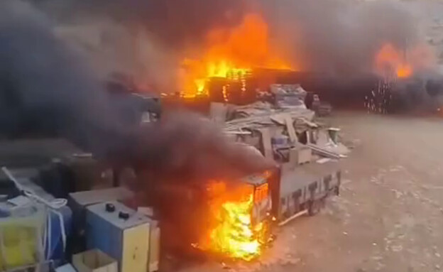 דיווח על אלימות מנתחלים בכפר פלסטיני (צילום: שימוש לפי סעיף 27א' לחוק זכויות יוצרים)