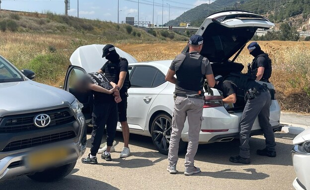 "שיירת כבוד" לאסיר המשוחרר כמסווה להחזקת אמל"ח 