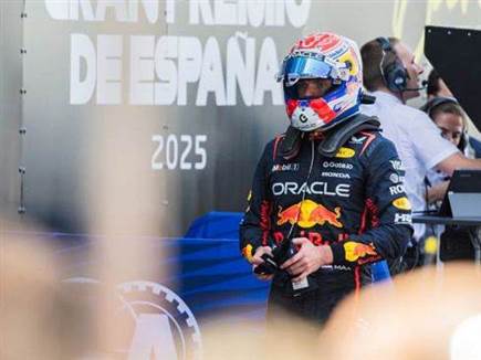 האגרסיביות התנקמה בו. ורסטאפן (GETTY) (צילום: ספורט 5)