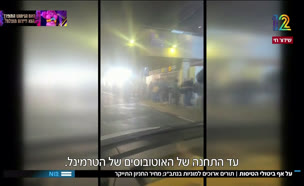 למרות ביטולי הטיסות: תורי ענק למוניות בנתב"ג