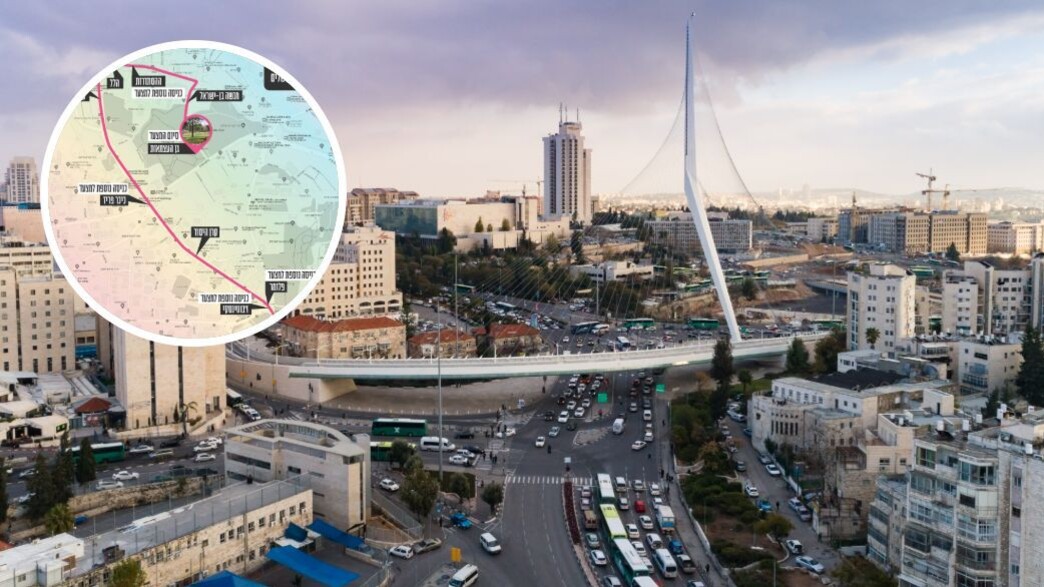 מצעד הגאווה בירושלים 2025: מפת חסימות כבישים