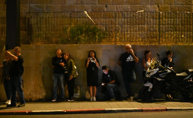 אזעקות בירושלים (צילום: יואב דודקביץ', TPS)