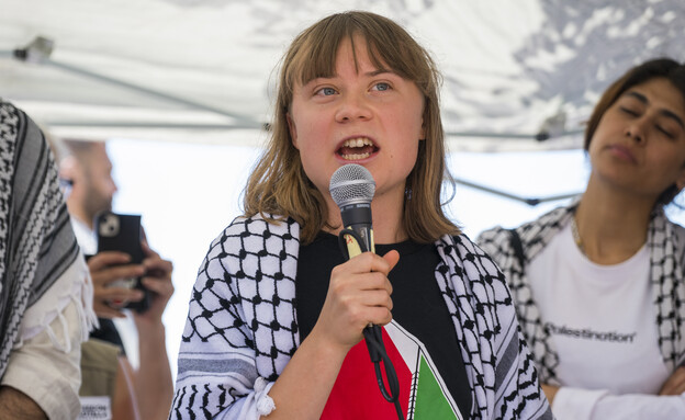 המשט לעזה של פעילים אנטי ישראליים (צילום:  Fabrizio Villa, getty images)