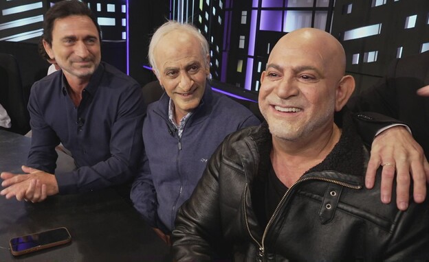 בובה של לילה: אלי יצפאן, אסי ישראלוף ושלום מיכאלשו (צילום: חדשות 12)
