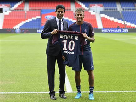 ניימאר בראש (GETTY) (צילום: ספורט 5)