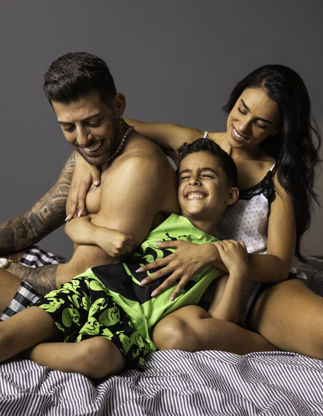 בן אל תבורי, אורטל עמר ובנם פרינס בן אל תבורי, אורטל עמר ובנם פרינס