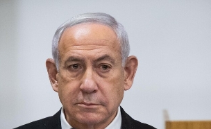 בנימין נתניהו ביום הראשון לחקירה הנגדית (צילום: חיים גולדברג, פלאש 90)