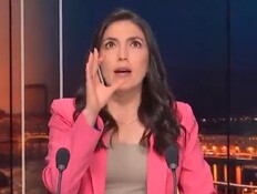 רעידת האדמה פקדה את קולומביה - האולפן רעד: "זה נהיה רציני" (צילום: France 24)