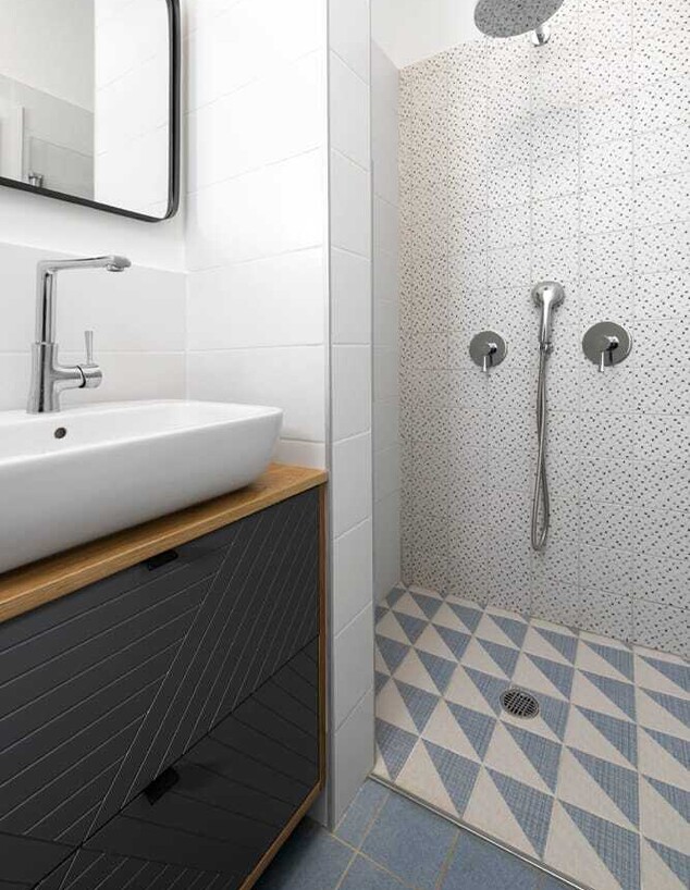 רווח באמבטיה עיצוב שירלי רוט רווח באמבטיה עיצוב שירלי רוט