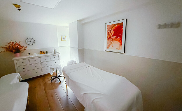 חדר העיסוי בספא חדר העיסוי בספא