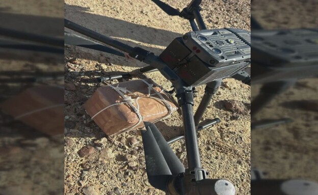 הישראלים שמבריחים לרצועה רחפנים (צילום: חדשות 12)