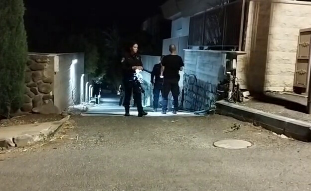 זירת הרצח בטבריה
