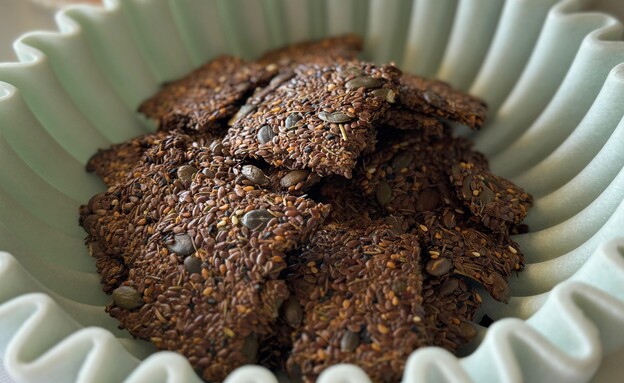 רואים את הקראנץ'? קרקרים בריאים של חנושה