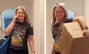 זוג גרוש  (צילום: מתוך טיקטוק)