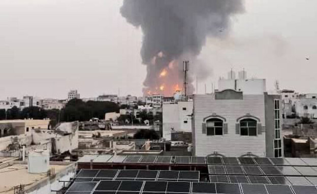 תקיפות בנמל חודידה (וידאו AVI: חדשות)
