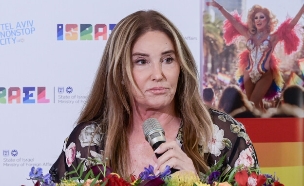 קייטלין ג'נר בהצהרה (צילום: אבשלום ששוני, פלאש 90)