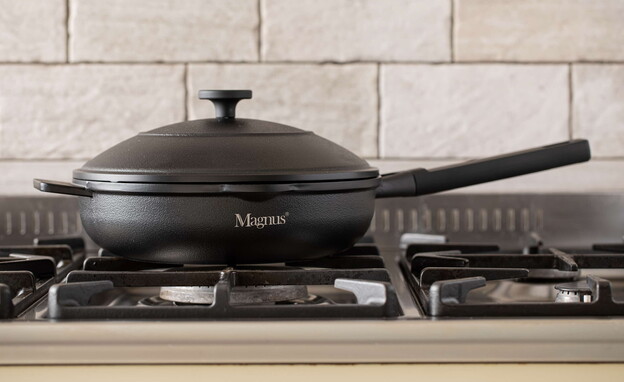 הסיר החדש של מגנוס. MY PAN (צילום: שי זהבי, יחסי ציבור)