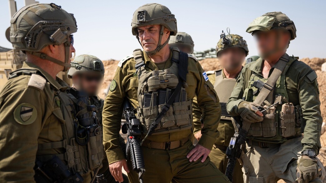 הרמטכ"ל אייל זמיר בסיור בצפון רצועת עזה