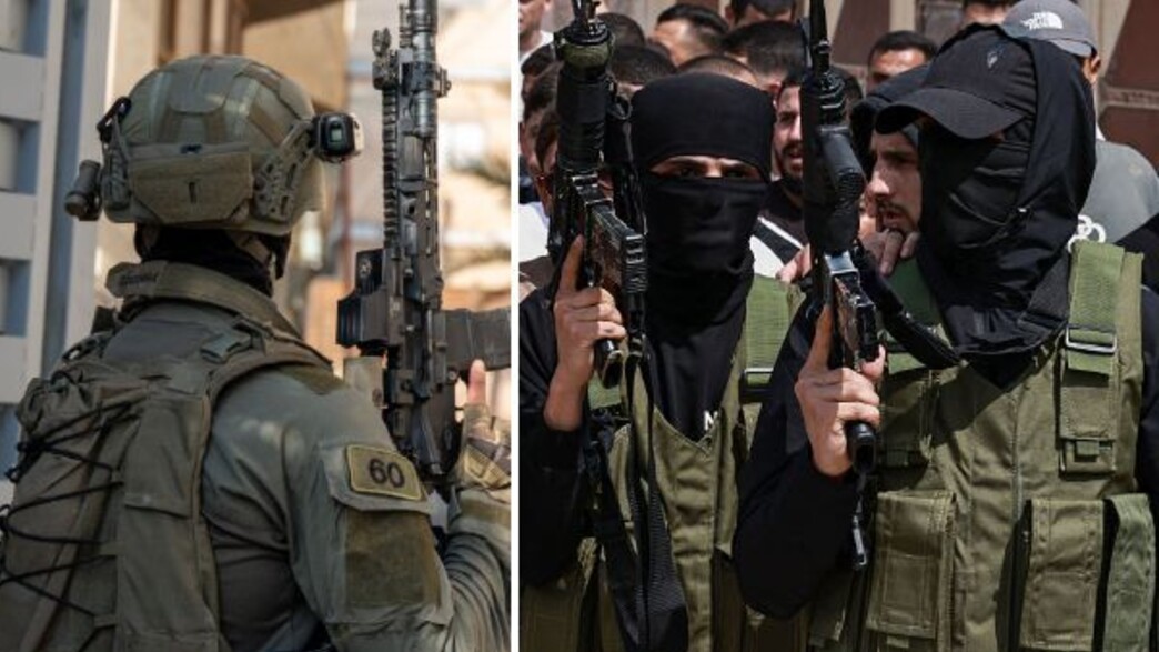 מחבלים בגזרה וכוח היחידה