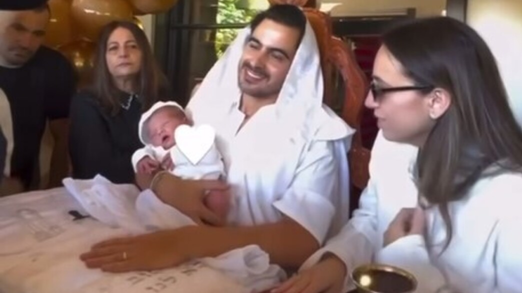 בשני שמות: כך איתי תורג'מן ואשתו קראו לבנם 