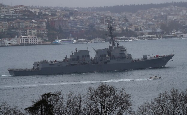 USS Thomas Hudner (צילום: רויטרס)