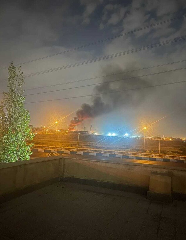 תקיפת חיל האוויר באיראן (צילום: רשתות חברתיות לפי סעיף 27 א')