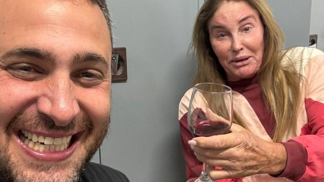 קייטלין ג'נר בזמן מתקפה איראנית על ישראל