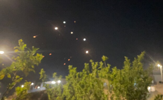 יירוטים מעל עלי זהב בשומרון (צילום: בתיה שרעבי/TPS)