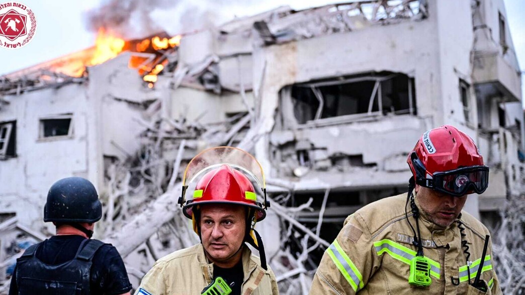 פגיעה ישירה במרכז הארץ