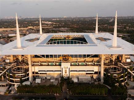 איצטדיון הארד רוק. אירח את גמר הקופה אמריקה (GETTY)