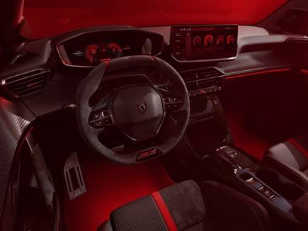 פיג`ו הלכו חזק על הצבע האדום כדי להכניס לאווירה הספורטיבית